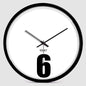 Simple Clock 6 Wall Clock Creative Bedroom Silent Quartz Clock