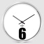 Simple Clock 6 Wall Clock Creative Bedroom Silent Quartz Clock