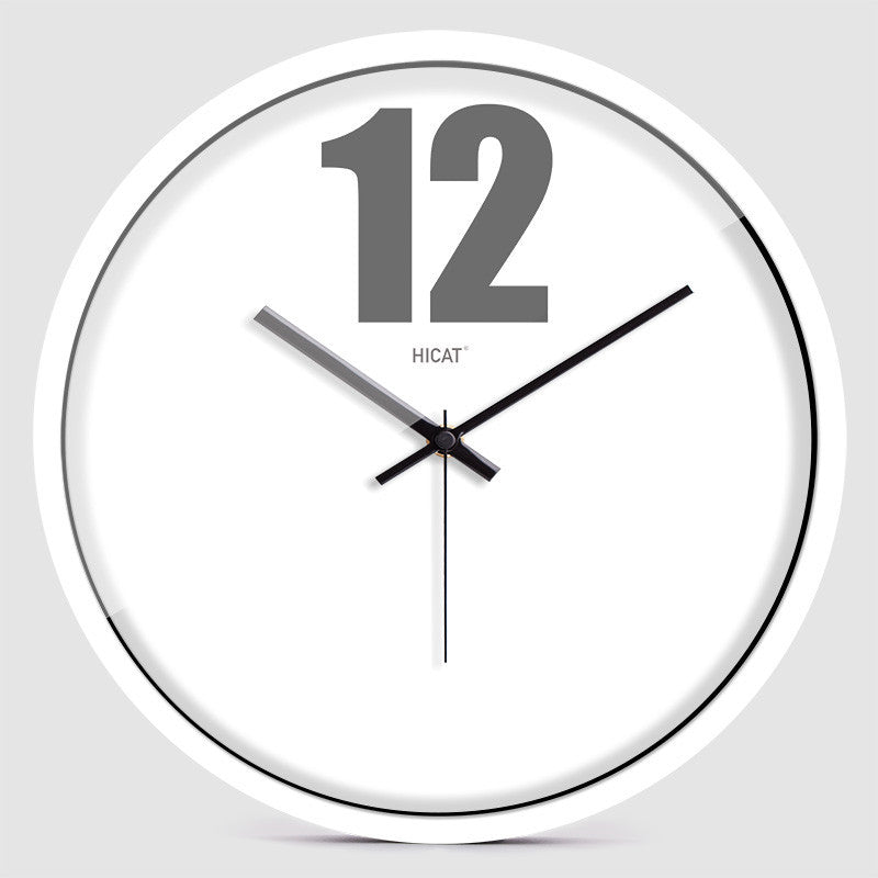 Simple Clock 6 Wall Clock Creative Bedroom Silent Quartz Clock