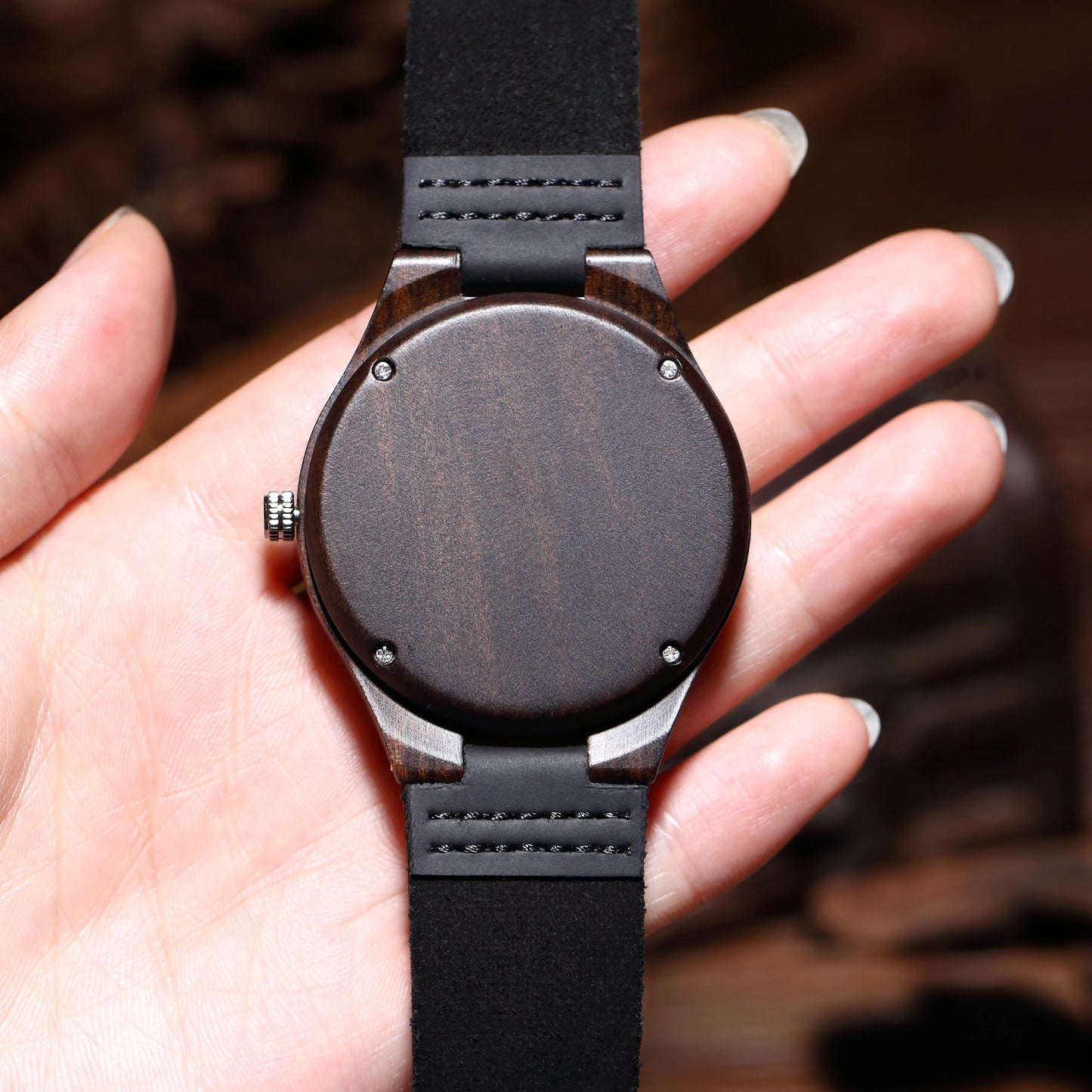 Nordic Minimalist Wooden Watch – Japanese Quartz Movement