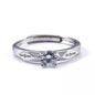 His & Her Engraved Couple Rings – Wedding Love Token