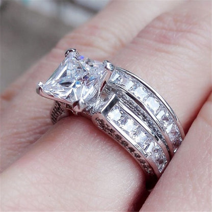 New Style Charm Couple Rings His Her