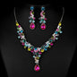 Wedding Bride Necklace Earrings