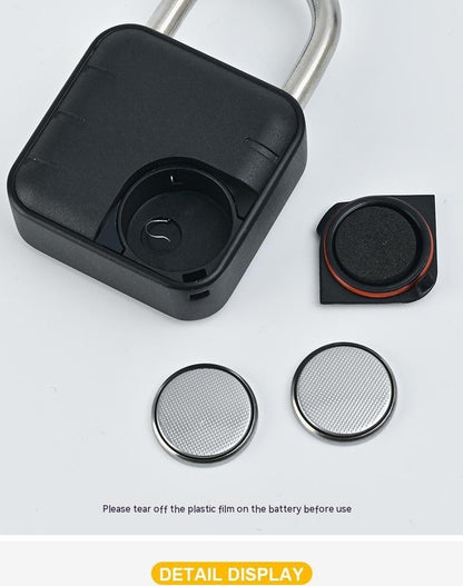 Fingerprint Lock Padlock Household Waterproof & Password