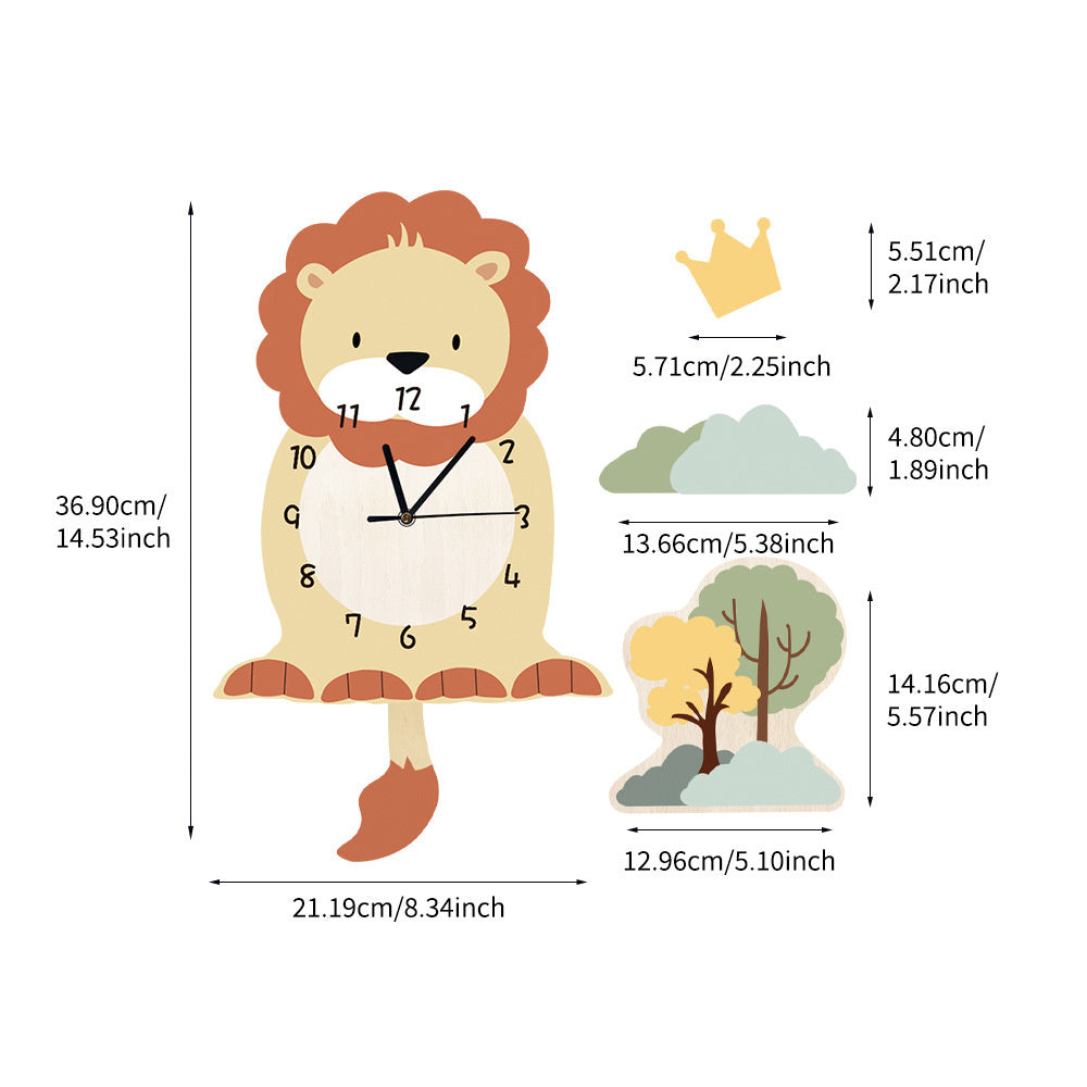 Decorative Wall Clock For Children's Rooms