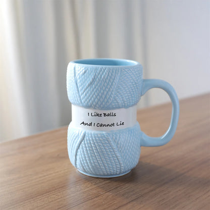 Creative Colorful Wool Ceramics Mugs coffee mug