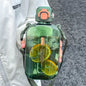 750ML Eco-Friendly Sports Water Bottle – Portable with Strap