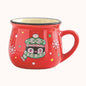 Ceramic Christmas Mug Cartoon Santa Mousse Cup Coffee Cup For Office Home Baking Dessert Breakfast Milk Mug For Kids Xmas Gift