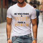“He Who Finds Wife Finds a Good Thing” Couple T-Shirt – Funny Matching Tee