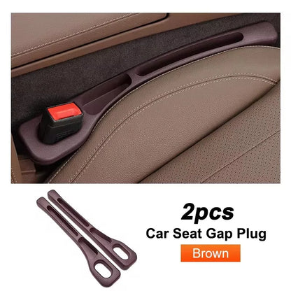 2-Piece Car Seat Gap Organizer – Waterproof Storage Plug