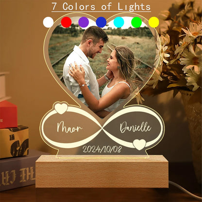 Anniversary 3D printing MOON LAMP  Couples Gifts