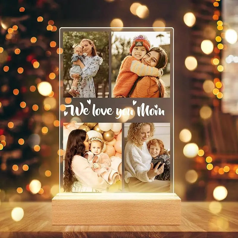 Personalized LED Picture Frame HIM&HER Day Gift