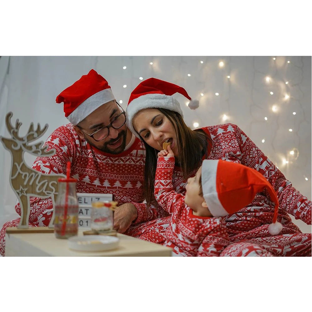 Family Matching Christmas Pajamas – Winter Holiday Sleepwear Set