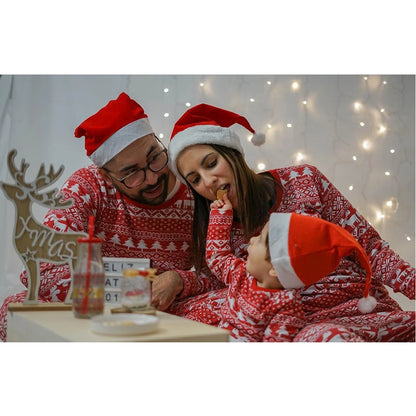 Family Matching Christmas Pajamas – Winter Holiday Sleepwear Set