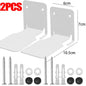 Heavy-Duty Invisible Floating Shelf Brackets – Concealed Wall Mount