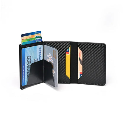 Anti Rfid Blocking Protected Magic Thief RFID ID Credit Card Holder Case Smart Minimalist Wallet Men Women Slim Cash Cardholder