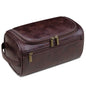 Personalized Leather Toiletry Bag – Dopp Kit for Men