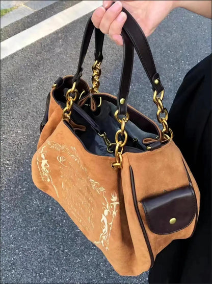 JIAERDI Vintage Letter Y2k Handbag