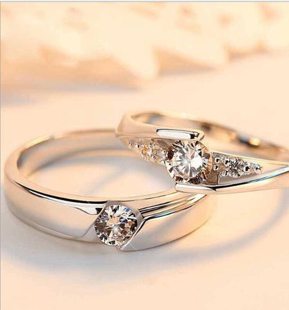 Diamond Ring Couple Rings