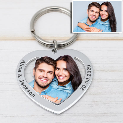 Photo Keychain Custom Keychain  for   him&her