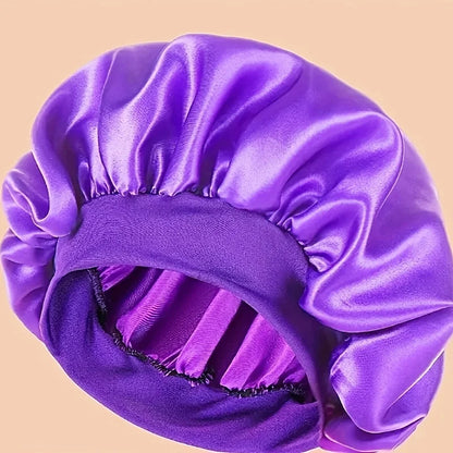 Women's 2025 Satin Bonnet-Elastic Band, Cozy Fit,