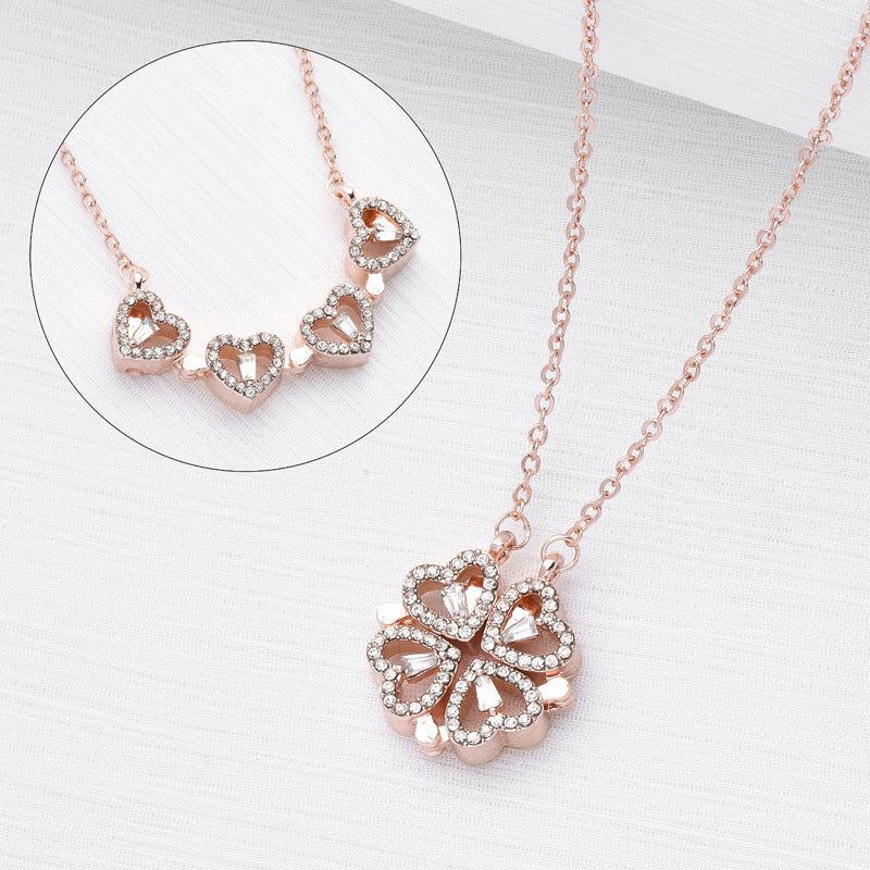 4hearts  clover Fashion Necklace