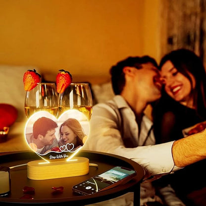 Personalized LED Picture Frame HIM&HER Day Gift