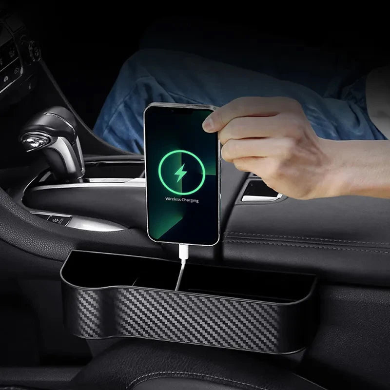 Car Seat Gap Organizer – Storage Box for Wallets, Phones & Accessories