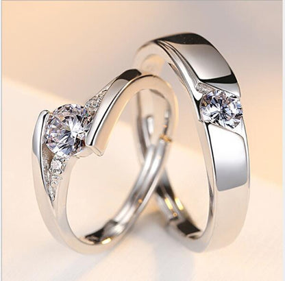 Diamond Ring Couple Rings
