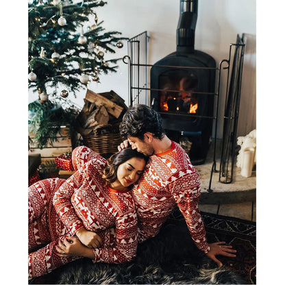 Family Matching Christmas Pajamas – Winter Holiday Sleepwear Set