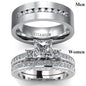 Crystal Diamond Ring European And American