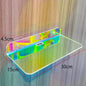 Invisible Acrylic Floating Shelf – Wall-Mounted Corner Storage