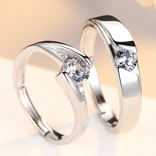 Diamond Ring Couple Rings