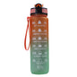 1 Liter Water Bottle Motivational Sport Water Bottle Leakproof