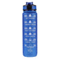 1 Liter Water Bottle Motivational Sport Water Bottle Leakproof