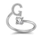 26 Letter English Rings Jewelry