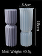 3D Geometric Silicone Candle