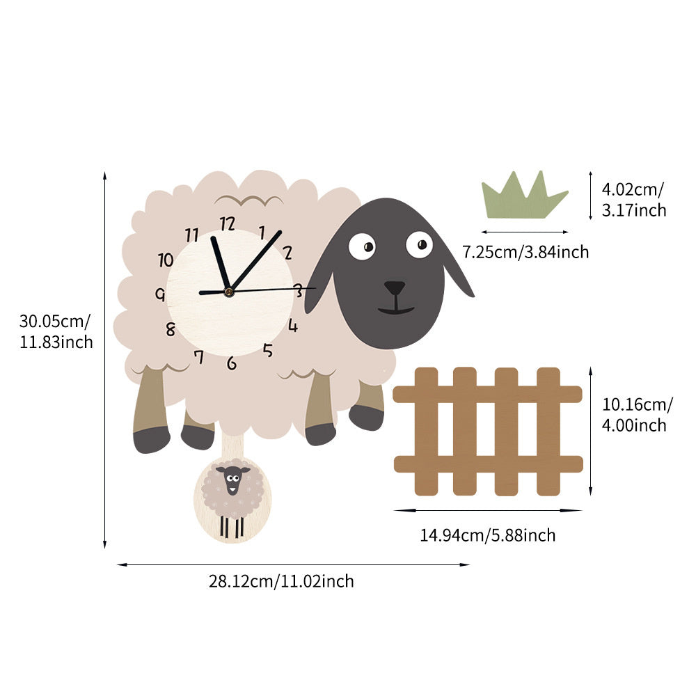 Decorative Wall Clock For Children's Rooms