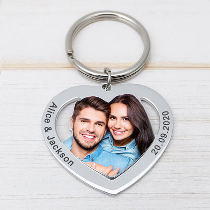 Photo Keychain Custom Keychain  for   him&her