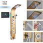 Luxury Bathroom Shower Panel Waterfall Rainfall Shower Head