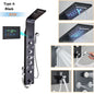 Luxury Bathroom Shower Panel Waterfall Rainfall Shower Head