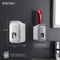 Automatic Toothpaste Dispenser Wall-Mounted Bathroom Toothpaste Squeezer