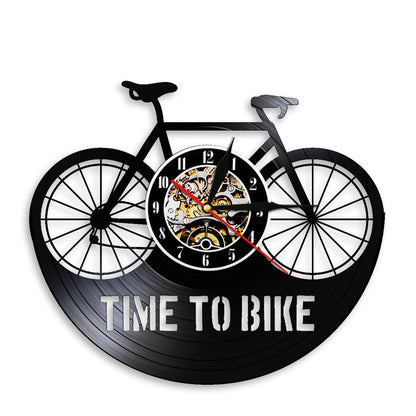 Vinyl Record Wall Clock Creative Retro Nostalgia