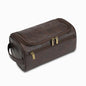 Personalized Leather Toiletry Bag – Travel Dopp Kit for Men