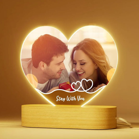 Personalized LED Picture Frame HIM&HER Day Gift