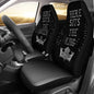 Queen and King His and Hers Car Seat Covers Set
