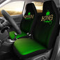 Queen and King His and Hers Car Seat Covers Set