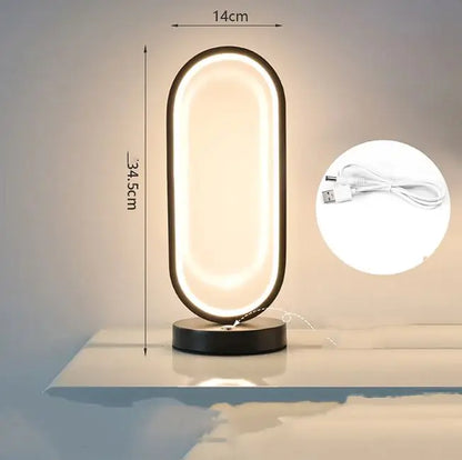 Sleek Touch Bedside Lamp