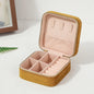 Velvet Jewelry Box For Women Necklace Ring Earrings Organizer Holder