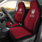 Queen and King His and Hers Car Seat Covers Set